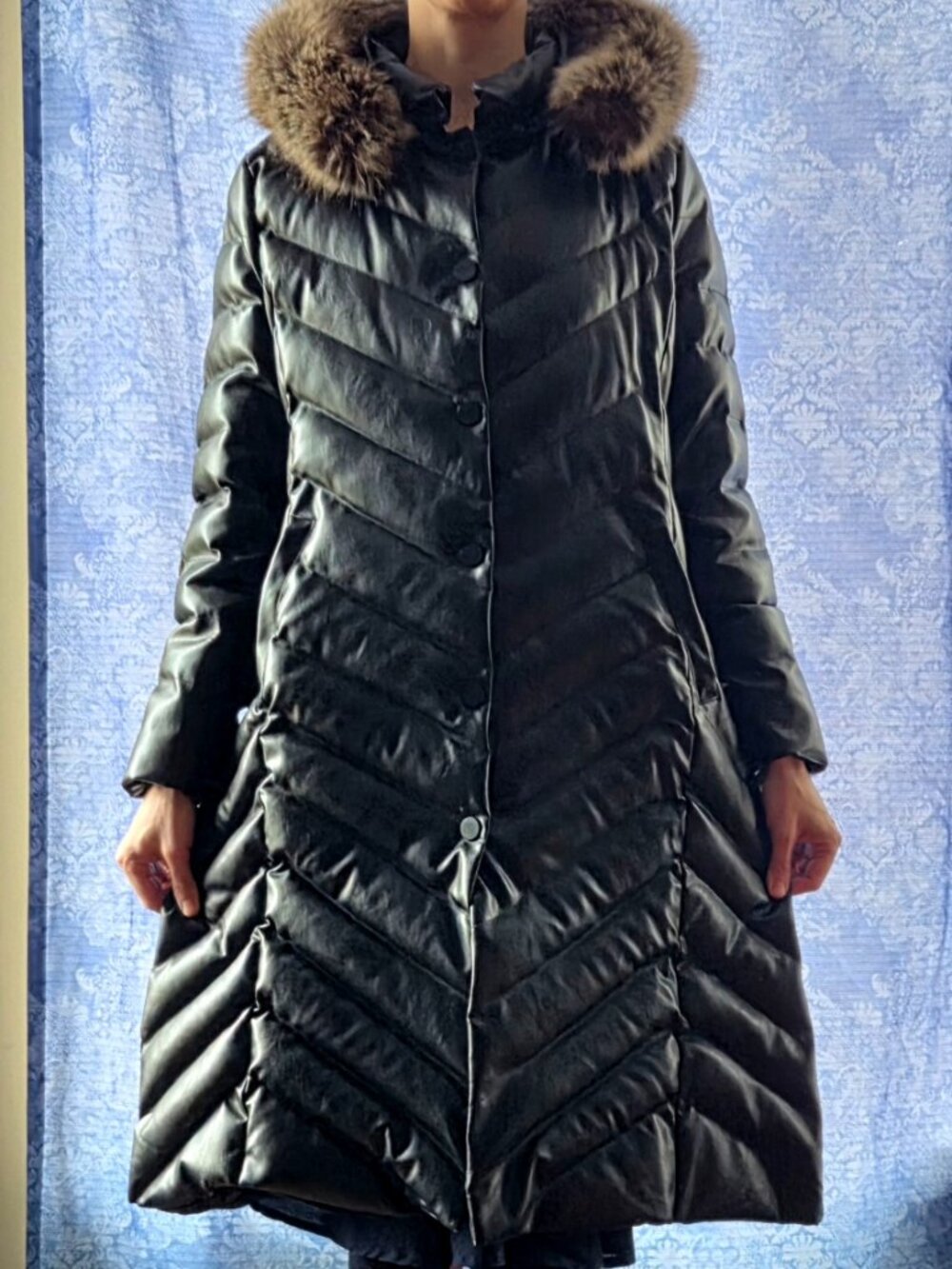 Cheonhong Korean vintage coat, warm and comfortable, size L/XL